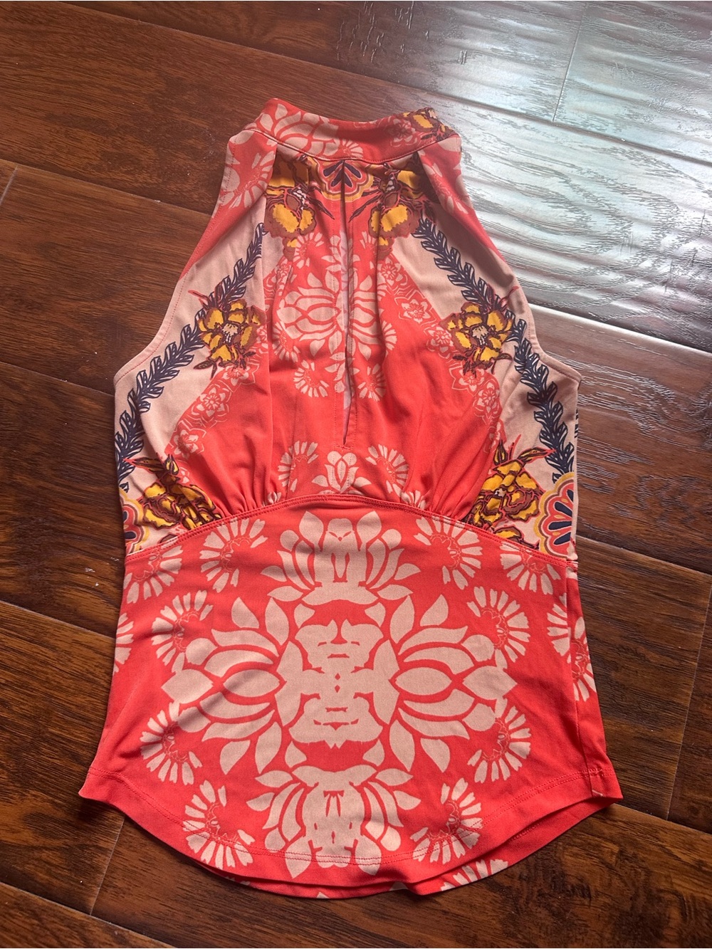 Free People Pink Multi Floral Bralette